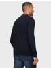 Threadbare Langarmshirt Barrow in Navy/Ecru