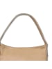 Toscanto Leder Schultertasche Toscanto Tasche taupe, beige ca. 40cm