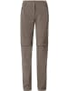 Vaude Funktionshose/Zip-Off Hose Wo Farley Stretch ZO T-Zip P in Beige