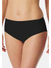 Schiesser Midi Slip Unique Micro in Schwarz / beige