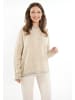 usha FESTIVAL Strick Pullover in Beige Mehrfarbig