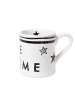 Blond Amsterdam Mini-Becher Je t'aime in Schwarz - 200 ml