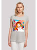 F4NT4STIC T-Shirt Alice im Wunderland Double Alice in grau meliert