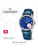 Candino Analog-Armbanduhr Candino Elegance marineblau mittel (ca. 33mm)
