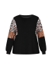 NAEMI Women Plus Size Blouse in Black