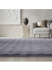 KADIMA DESIGN Teppich Hochflor Waschbar Einfarbig ALBA Strapazierfähig OEKO-TEX in Grau