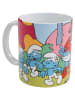 Die Schlümpfe Die Schlümpfe Tasse Schlumpfhausen Kaffeetasse Kaffeebecher 320ml in Mehrfarbig