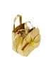 faina Women Handbag in Gold