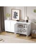 ABRIHOME Sideboard mit Push-to-Open & Kippschutz