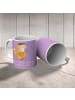 Mr. & Mrs. Panda Kaffeetasse Ukulele Freude mit Spruch in Lavendeltraum