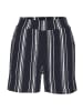 LASCANA Shorts in marine-weiß gestreift