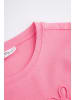 Coccodrillo T-Shirt mit kurzen Ärmeln in rosa