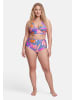 BECO the world of aquasports Bikini-Oberteil Tropical Flowers in blau-bunt