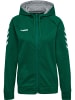 Hummel Baumwoll-Hoodie Hmlgo Cotton Zip Hoodie Woman in EVERGREEN