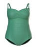 Ulla Popken Badeanzug in grün