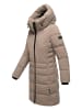 Navahoo Steppmantel Mondnebel XIV in Taupe Grey