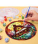 ARTNANAS 
PVC-Tischset Malen nach Zahlen 6er Set-"Stille Weihnachtsnacht 3" 20cm