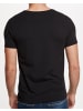 Strellson Strellson T-Shirt Basic Shirt 2er Pack Single Jersey Elastic in schwarz