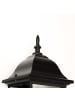 Licht-Erlebnisse Außen Wandlampe (B)15 x (H)34.5 cm in Schwarz