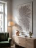 KADIMA DESIGN Teppich Kurzflor Abstrakt pflegeleicht Wohnzimmer Schlafzimmer Flur in Grau
