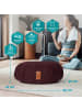 Lumaland #DoYourYoga  Yoga-Kissen Ganesh - gefüllt mit Bio-Dinkelspelz - Halbmond 45 x 3