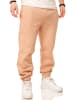 DAILY COTTON Jogginghose - im Straight-Fit als Lange Trainingshose Sweatpants in Taupe