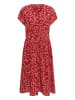 CULTURE Kleid CUpuglia Relaxed fit in Red Flower