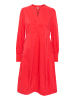 CULTURE Kleid CUantoinett Feminine in Fiery Red