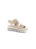 Gabor Plateau Sandalen in beige