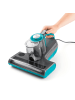 Clean Maxx Milben-Handstaubsauger mit UV-C-Licht 450W grau/blau grau
