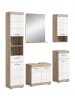 ebuy24 Badmöbelset Lambada Weiß 164 x 34 cm