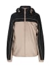 festland Jacke in Beige Schwarz