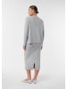 comma Strickpullover in 93W7_grau meliert