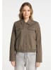 DreiMaster Damen Jacke in Grau Olive