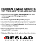RESLAD Shorts Basic Sweathose in grau