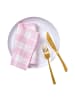 Butlers Butlers Serviette MEDLEY 4er-Set in Rosa