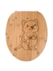 Mr. & Mrs. Panda WC Sitz Quokka Happy ohne Spruch in Transparent