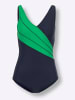Sieh an! Badeanzug in marine-grasgrün