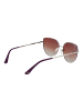 Funky Buddha Frauen Sonnenbrille Schmetterling Silber