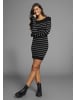 Laura Scott Strickkleid in schwarz