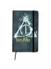 United Labels Harry Potter Notizbuch - Heiligtümer des Todes 13 x 21 cm in schwarz