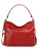 Samantha Look Handtasche echt Leder in rot
