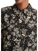 Marc O'Polo Allover-Print-Bluse regular in Schwarz