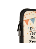 Mr. & Mrs. Panda Hülle Laptop Bären Liebe Design mit Spruch in Weiß