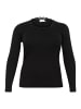 KAFFE curve T-shirt KCbritt Tight fit in Black Deep