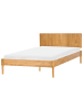 Beliani Doppelbett AMBAZAC in Braun - (W) 148 x (H) 90 x (L) 211 cm
