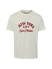 Gant T-Shirt in ecru rot