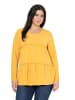 Ulla Popken Langarmshirt in curry