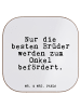Mr. & Mrs. Panda Untersetzer Nur die besten Brüder... mit Spruch in Weiß