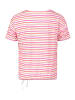 Betty Barclay Ringelshirt mit Tunnelzug in Red/White